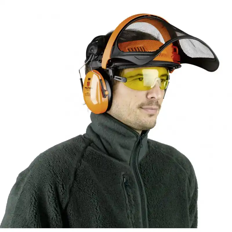 Begrenztes Angebot Peltor G500 Gehör- und Gesichtsschutz Kombination Orange