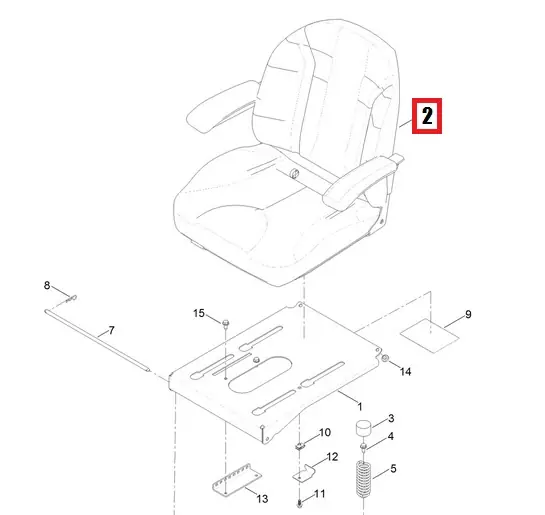 Toro Comfortsitz für TimeCutter MX Titan ZX 4800 Jetzt Kaufen