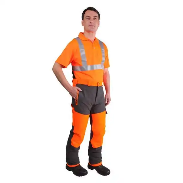 Watex Schnittschutz Bundhose Stretch Orange Gr. 46-48 Versand Am Gleichen Tag