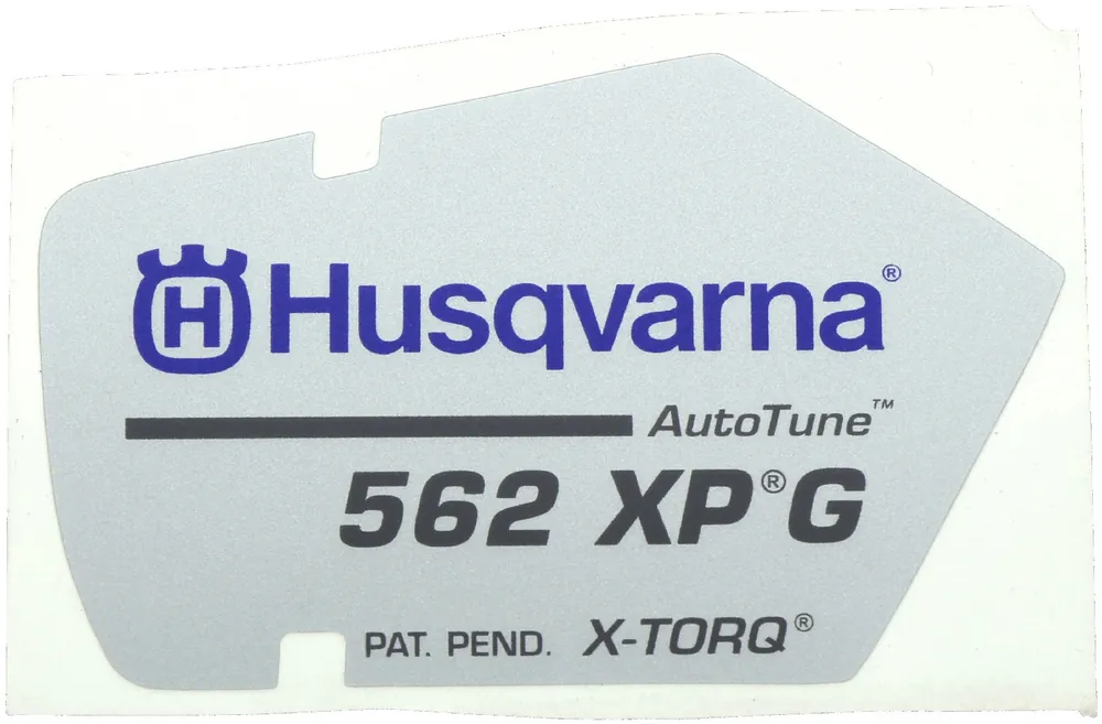 Husqvarna Kettensäge Motorsäge Aufkleber Starter 562 XPG Must-Have