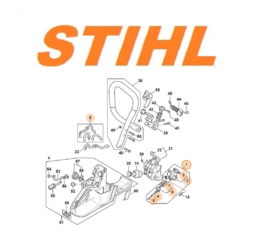 Neue Ware STIHL Einspritzmodul MS 500i - 1147 130 0102
