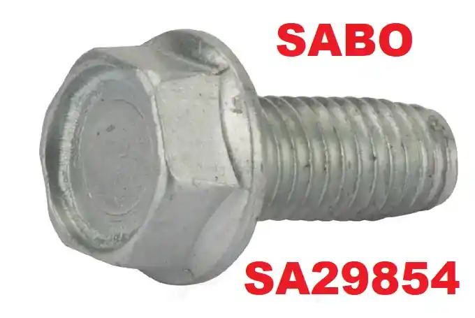 Sabo Schraube M5 x 12 für Rasenmäher Ausverkauf