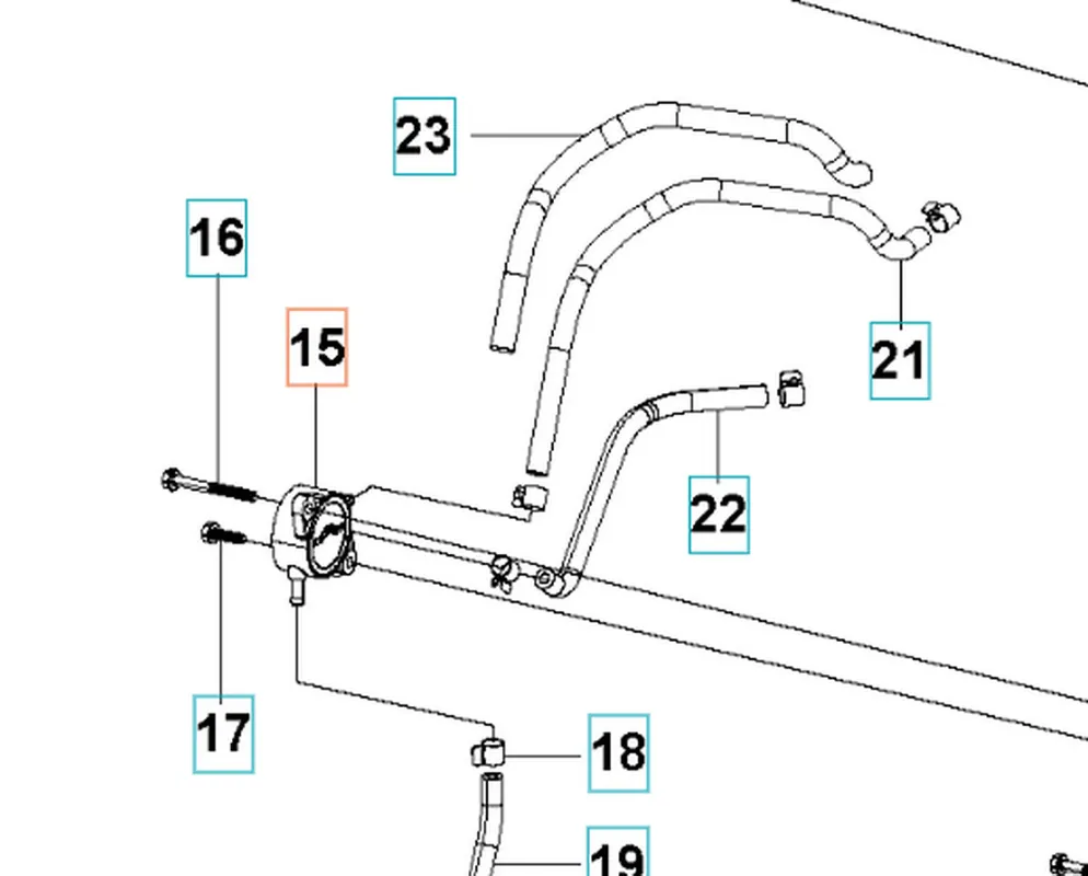 Husqvarna Kraftstoffpumpe - 531 14 71-16 Expressversand