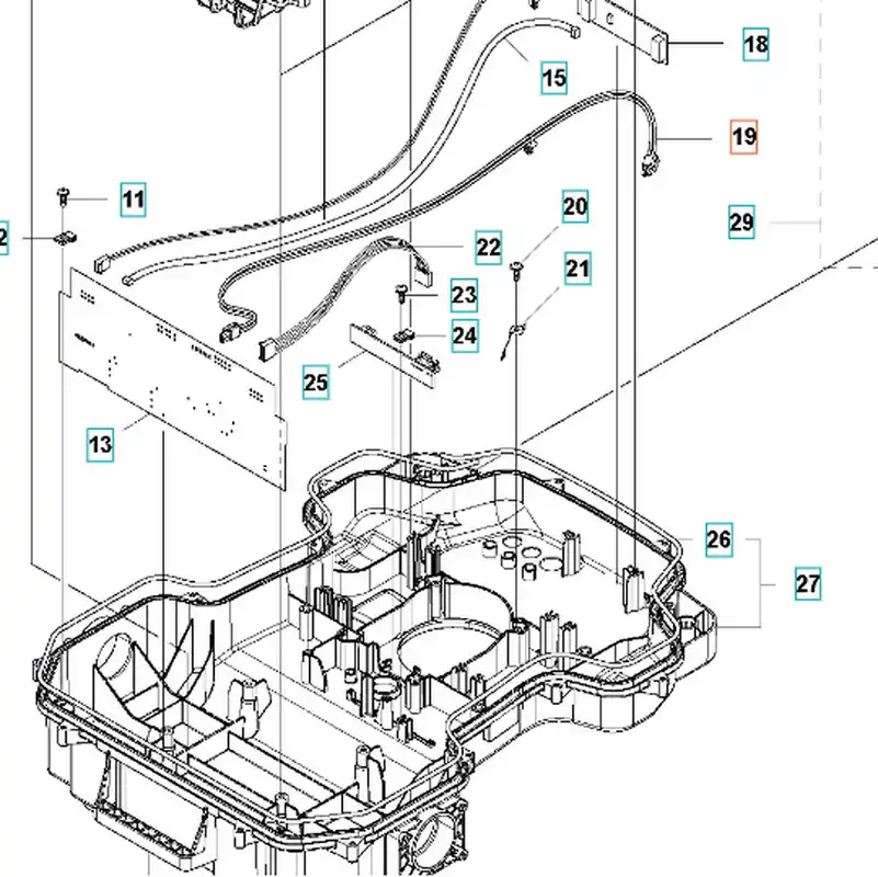 Expressversand Husqvarna Ladekabel für Automower - 534 15 66-02