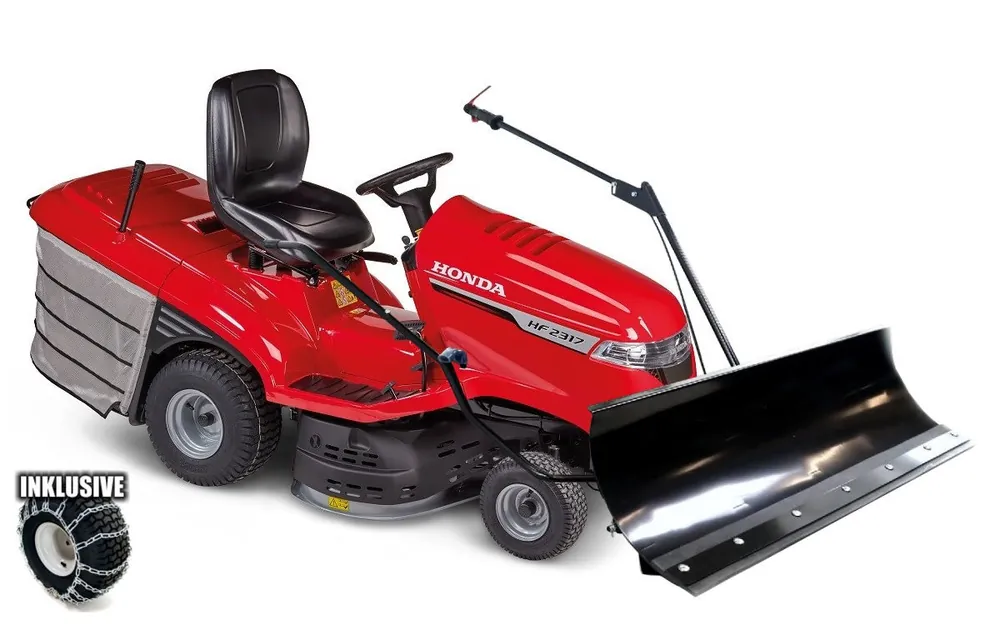 Günstig Honda HF 2317 HM Rasentraktor inkl. Winterpaket 120 Plus