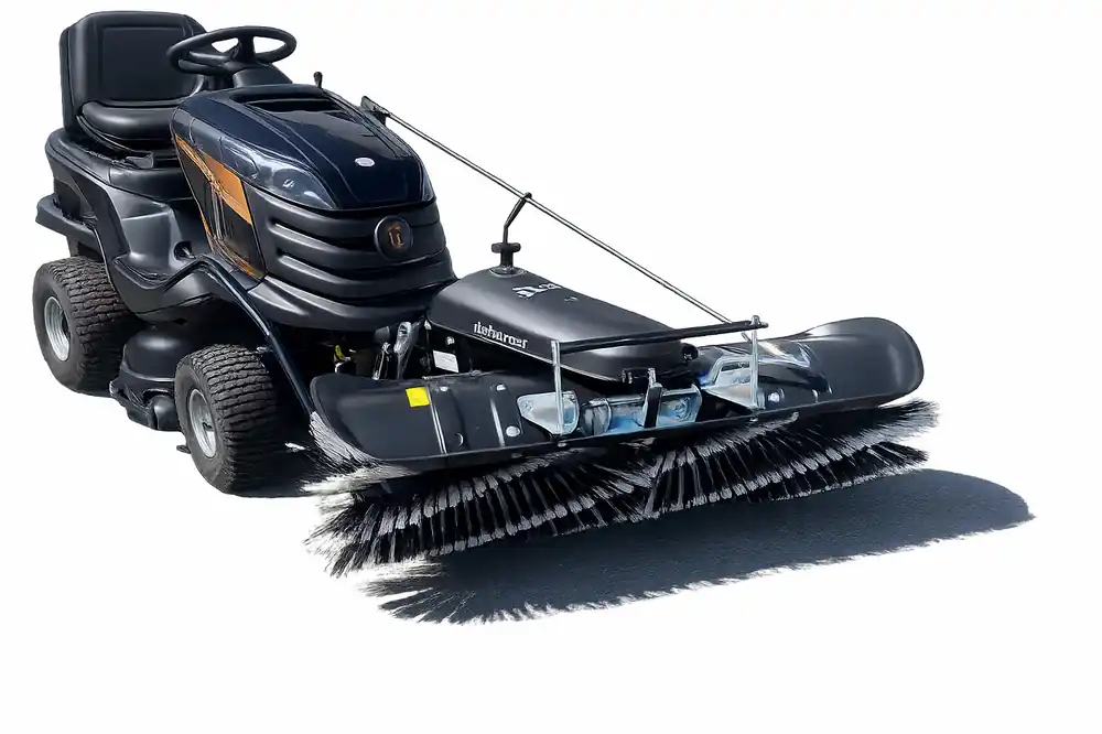 Black Edition BL 270/102 Twin H Rasentraktor inkl. TK520 Kehrmaschine Neu Im Sortiment