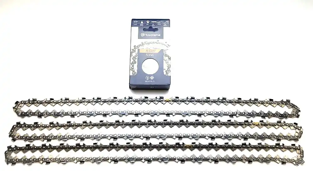 Husqvarna 3x Sägekette X-CUT S35G .325" 1,5 mm HM 72 TG Schnäppchen