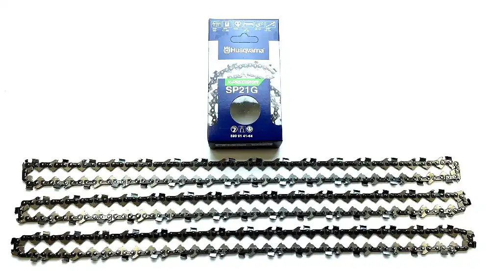 Nur Heute Husqvarna 3x Sägekette X-PRECISION SP21G .325" 1,1 mm HM 64 TG