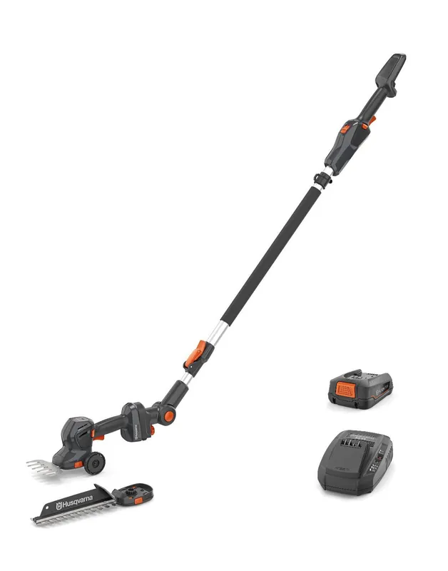 Letzte Chance Husqvarna Aspire S20-P4A Gras & Strauchschere inkl. Verlängerung Akku Ladegerät