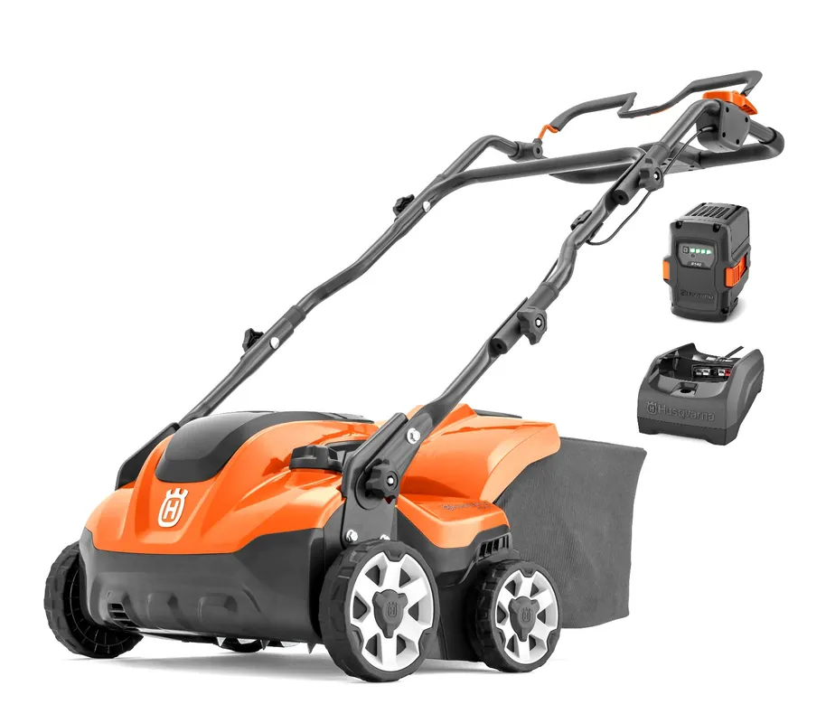 Neue Ware Husqvarna S138i Akku-Vertikutierer inkl. Akku B140 + Ladegerät C80