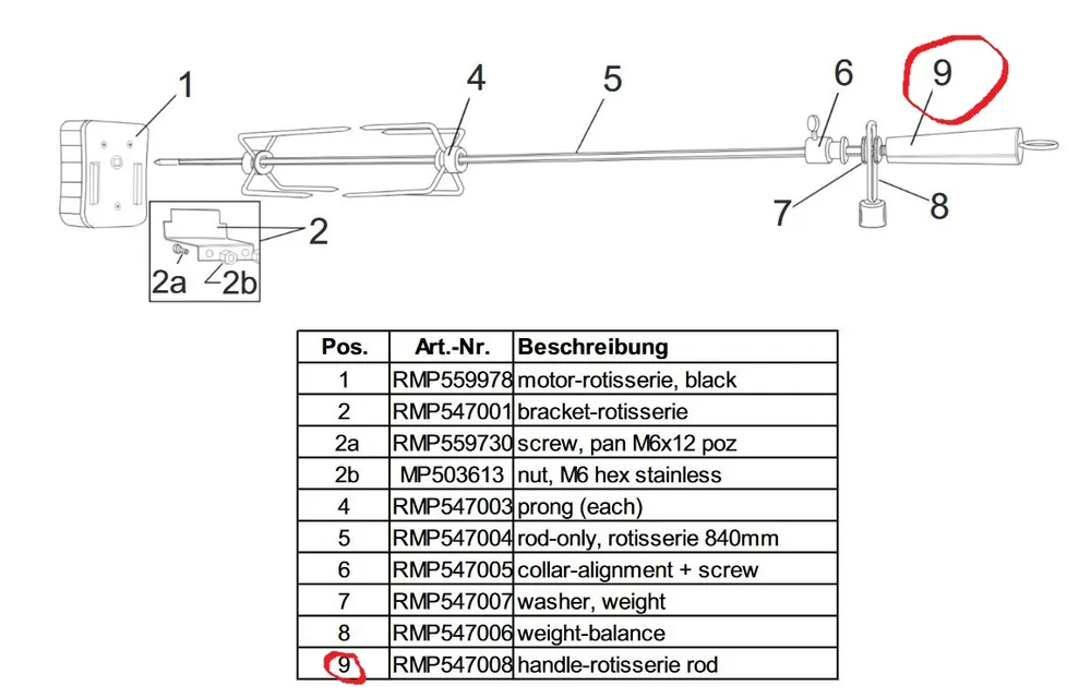 AL-KO DREHSPIEßGRIFF L3/4M SERIES Nur Für Kurze Zeit