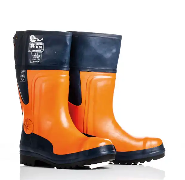 Schnittschutz-Gummistiefel Klasse 3 Gr. 43 Nur Heute
