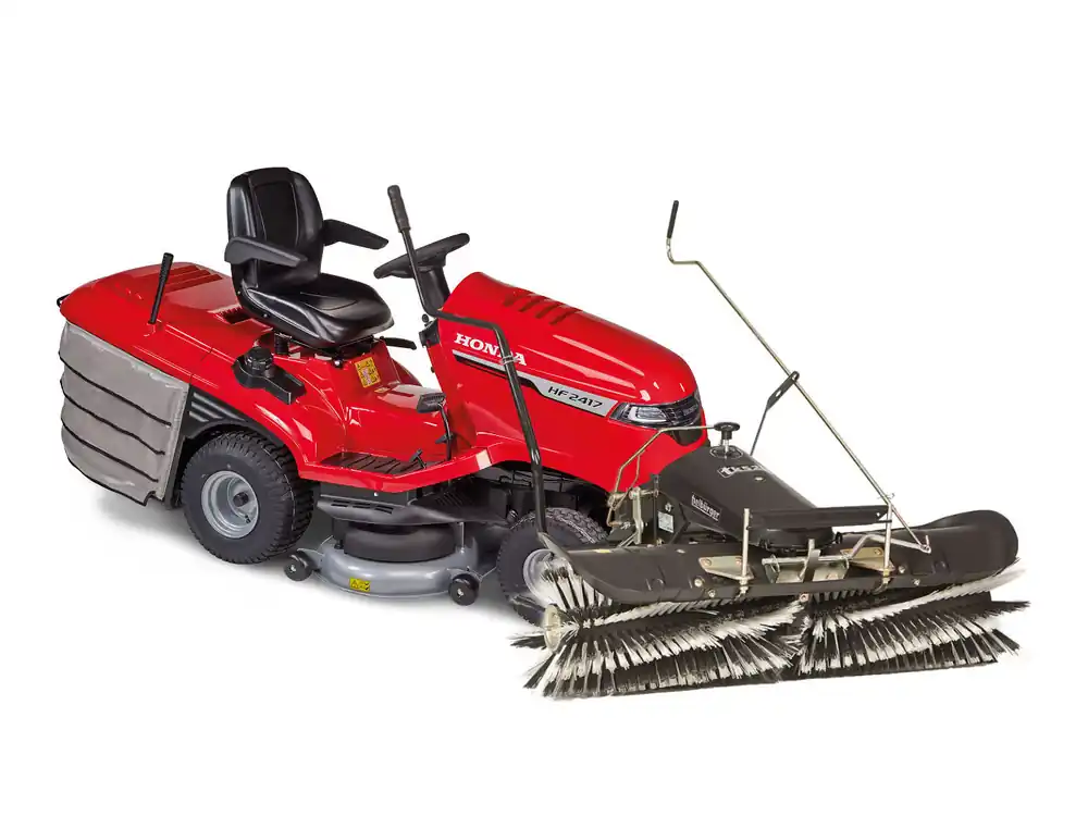 Honda HF 2417 HM Rasentraktor inkl. TK520 Kehrmaschine Saisonangebot