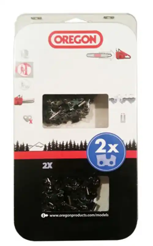 Oregon Sägekette 91VXL VersaCut™ Doppelpack 3/8" 1,3 mm HM 52 TG Expressversand