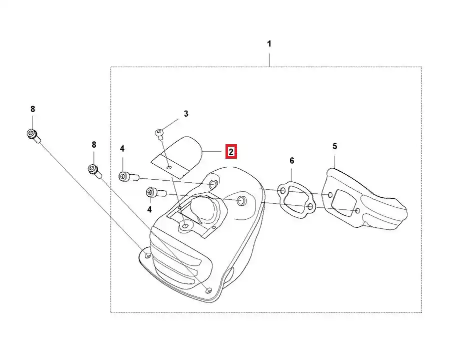 Preiswert Husqvarna Funkenfänger für 565 572 XP /G Motorsägen Kettensägen