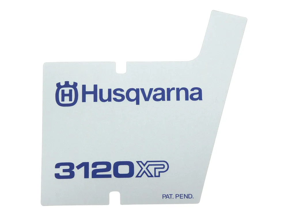 Preisreduziert Husqvarna Aufkleber für 3120 XP Motorsägen Kettensägen