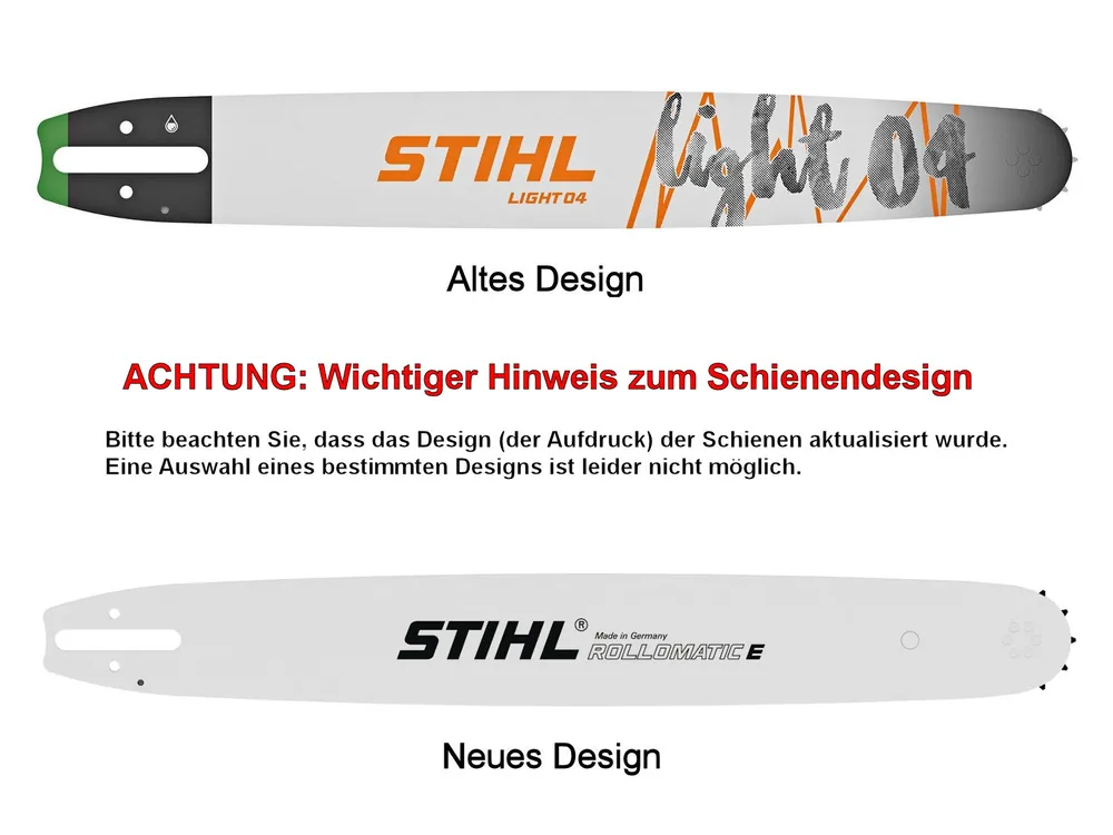 Solange Der Vorrat Reicht STIHL Führungsschiene LIGHT 04 .325" 1,3 mm 40 cm