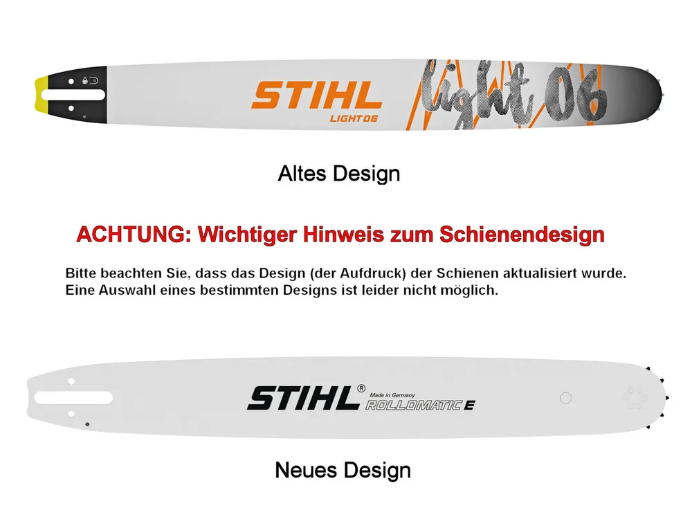 STIHL Führungsschiene LIGHT 06 3/8" 1,6 mm 63 cm Echt