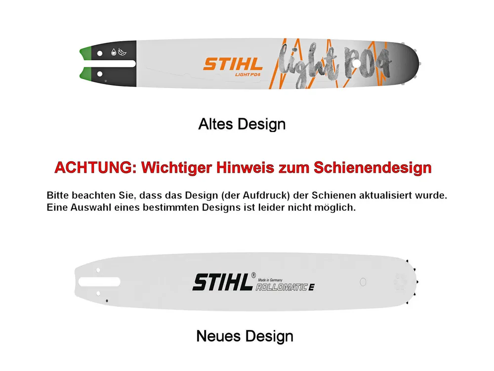 Finale Aktion STIHL Führungsschiene LIGHT P04 3/8" P 1,3 mm 30 cm