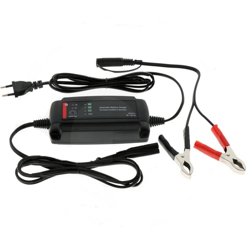 BLACK EDITION Batterieladegerät Automatik 6V/12V Preis Gesenkt