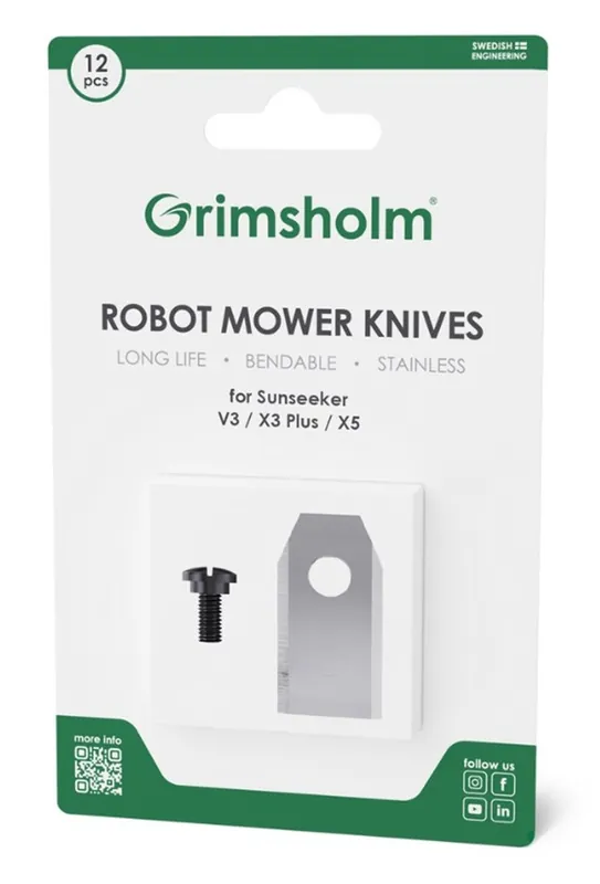 Jetzt Bestellen Grimsholm Messer für Sunseeker V3 X3 X5 X7 12 Stück