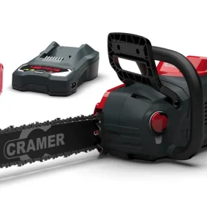 Schneller Versand Cramer 48CS18K4 Kettensäge Set (48V)