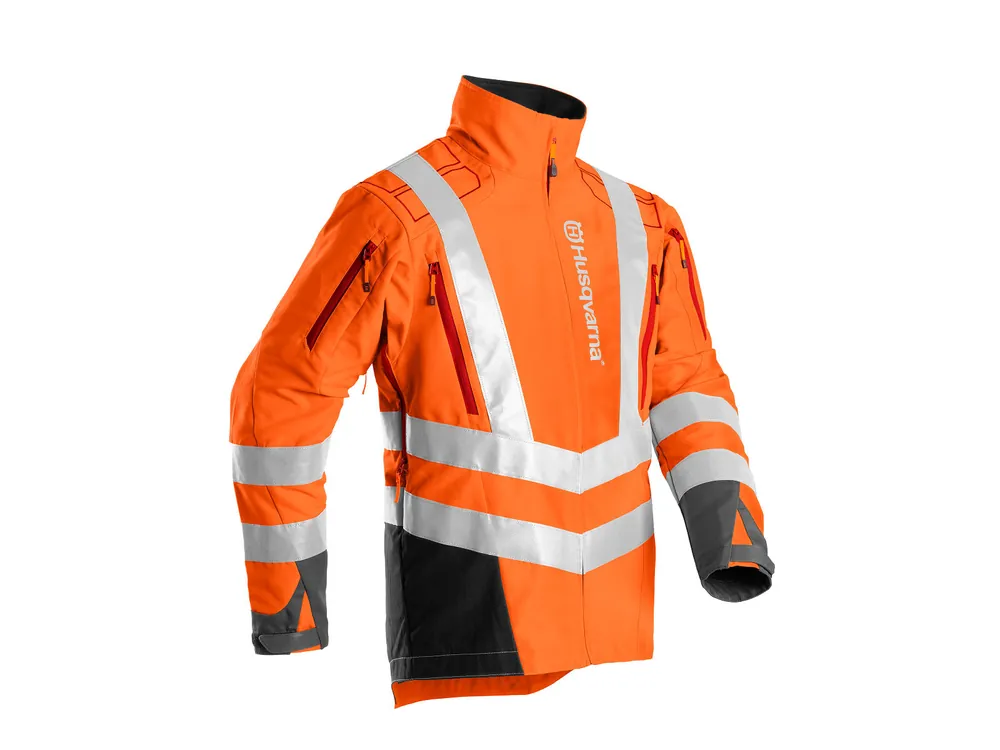 Begrenztes Angebot Husqvarna Trimmer- und Freischneiderjacke HighViz - Gr. M