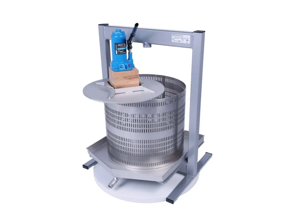 Sofort Bestellen Vares Hydraulische Obstpresse 50 Liter 5 Tonnen