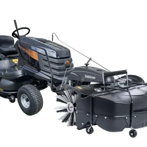 Black Edition BL 270/102 Twin H Rasentraktor inkl. Kehrmaschinenpaket tk540 Super-Preis