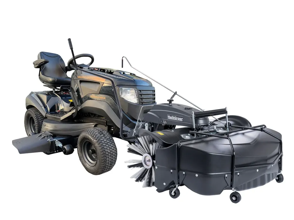Black Edition Pro 300/118 Twin HS Rasentraktor inkl. Kehrmaschinenpaket tk540 Finale Aktion